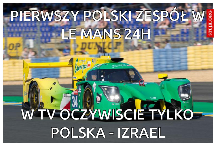 Pierwszy polski zespół w Le Mans 24h 