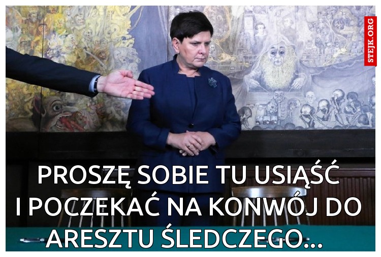 Proszę sobie tu usiąść 