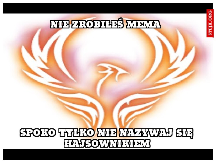 nie zrobiłeś mema 
