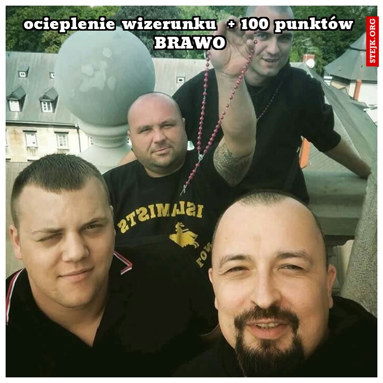 ocieplenie wizerunku    100 punktów BRAWO