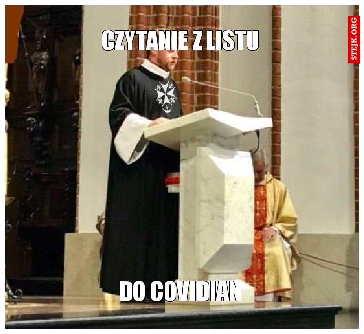 Czytanie z listu