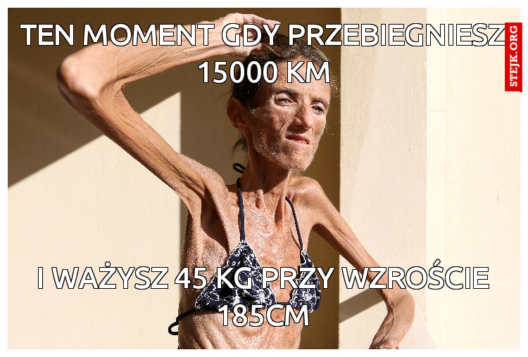 Ten moment gdy przebiegniesz 15000 km