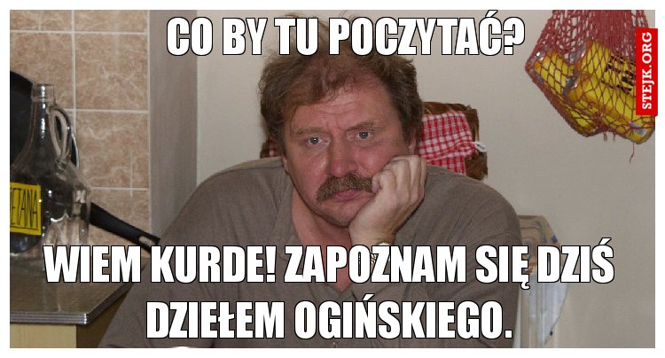 Co by tu poczytać?
