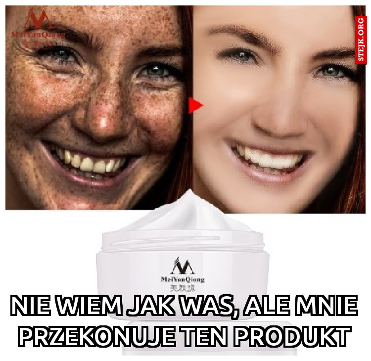 Nie wiem jak was, ale mnie przekonuje ten produkt