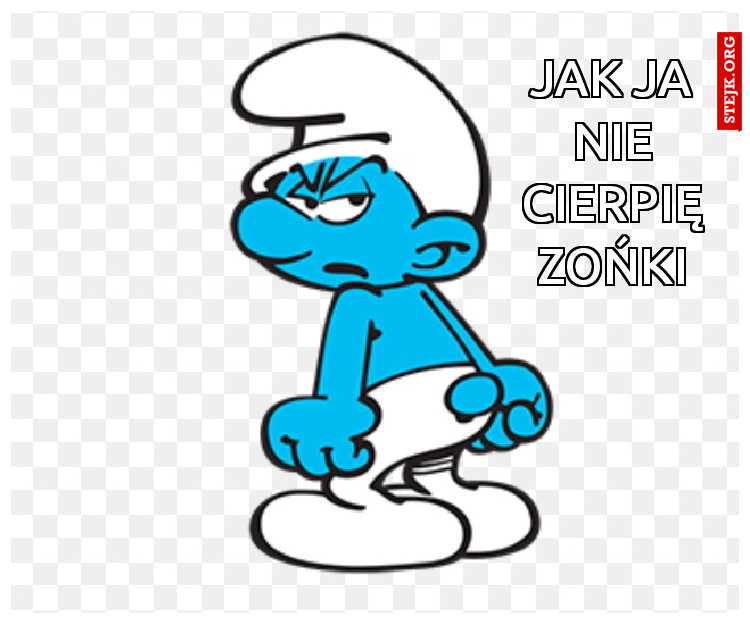 Jak ja nie cierpię Zońki