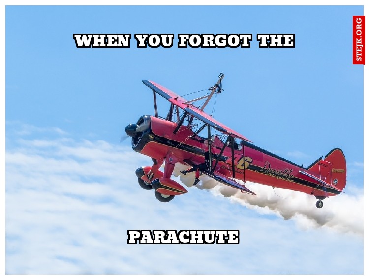 When you forgot the 