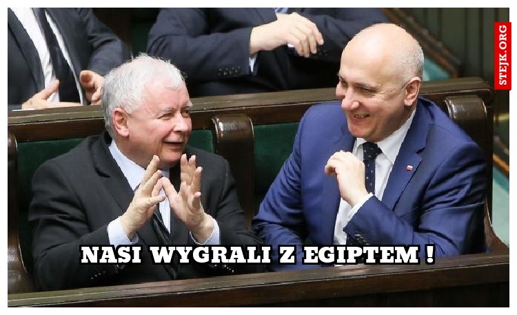 nasi wygrali z egiptem !