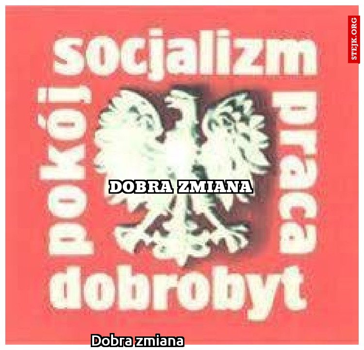 Dobra zmiana