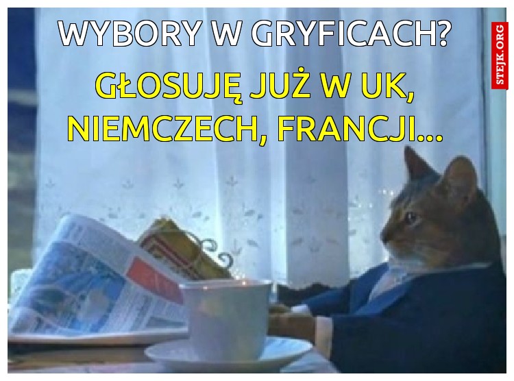 Wybory w gryficach?