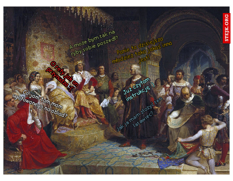 O rety jak on przynudza :(