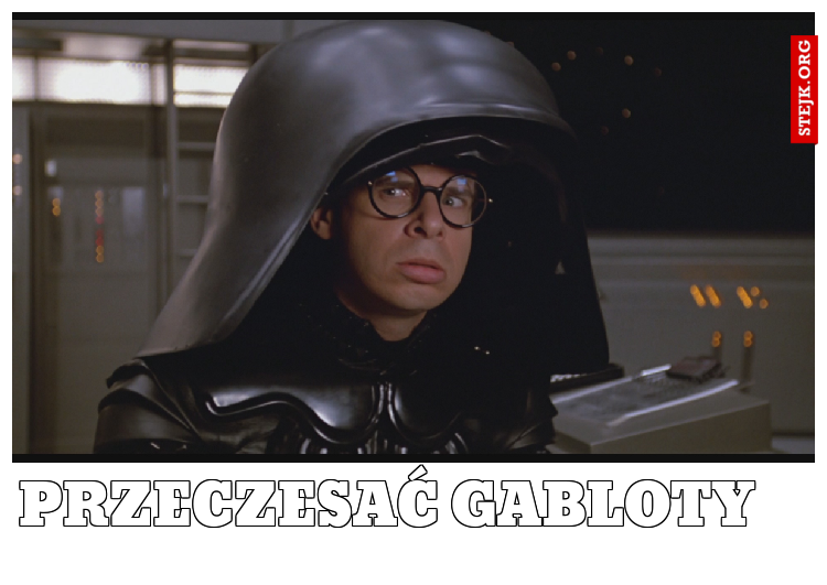 Przeczesać gabloty 