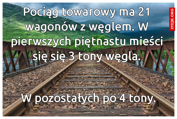 Jarek ma 7 lat. Jego kolega Mateusz jest od niego o 4 lata starszy. 