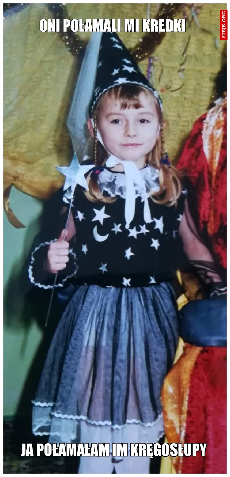 Oni połamali mi kredki 