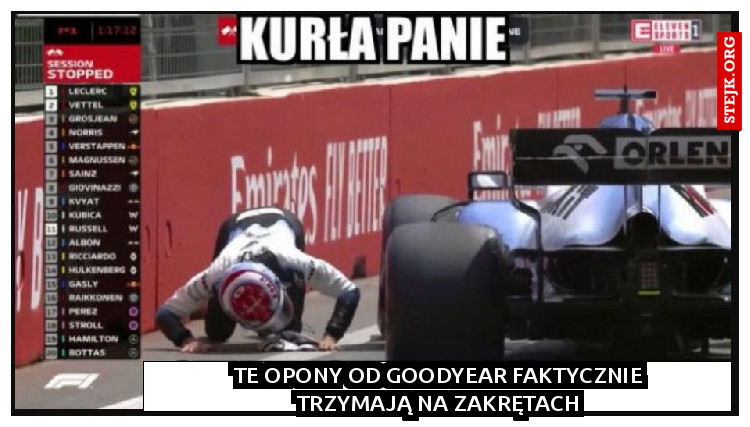 tylko nie zainwestował w hamulce