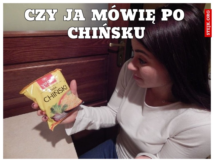 Czy ja mówię po chińsku