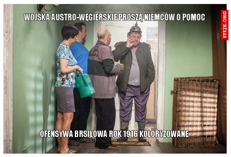 Wojska austro-węgierskie proszą Niemców o pomoc