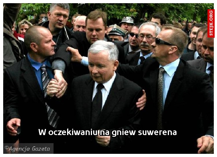 W oczekiwaniu na gniew suwerena