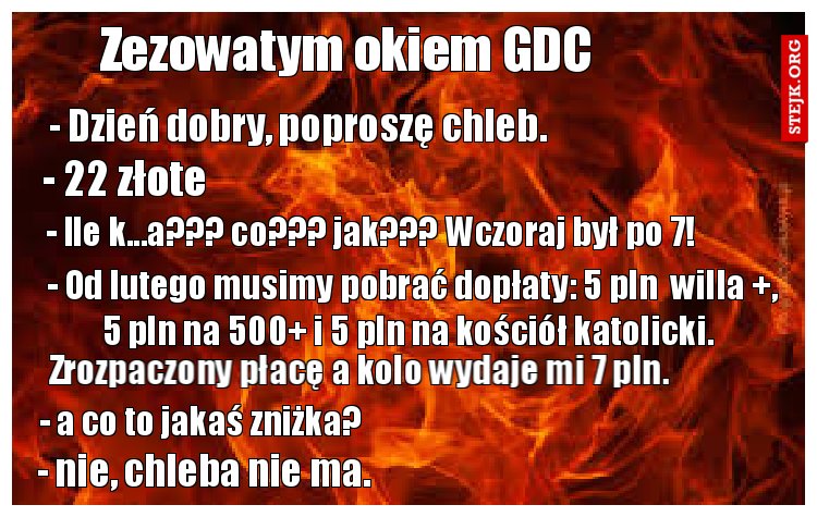 - Dzień dobry, poproszę chleb. 