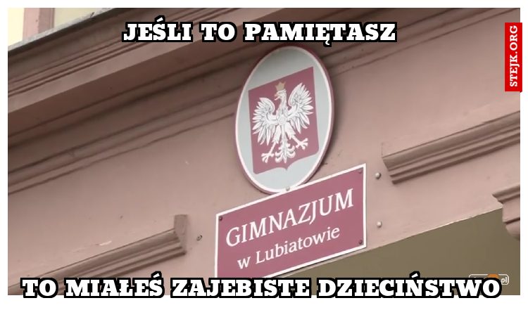 Jeśli to pamiętasz 