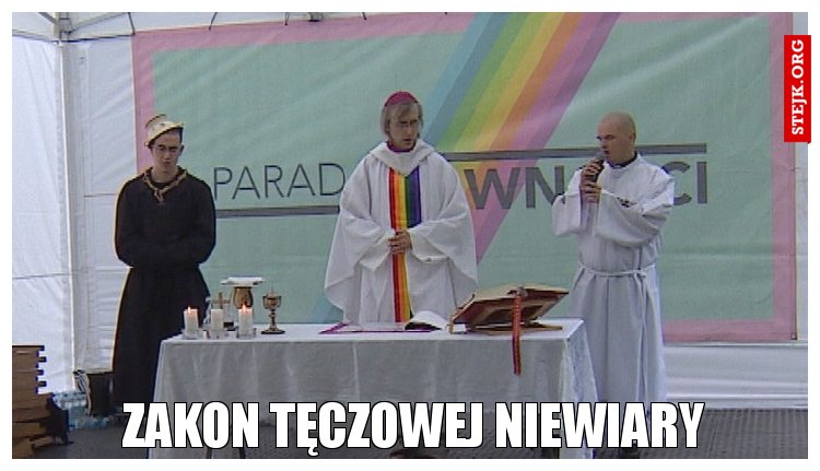 Zakon tęczowej niewiary