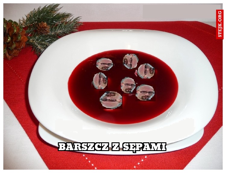 BARSZCZ Z SĘPAMI