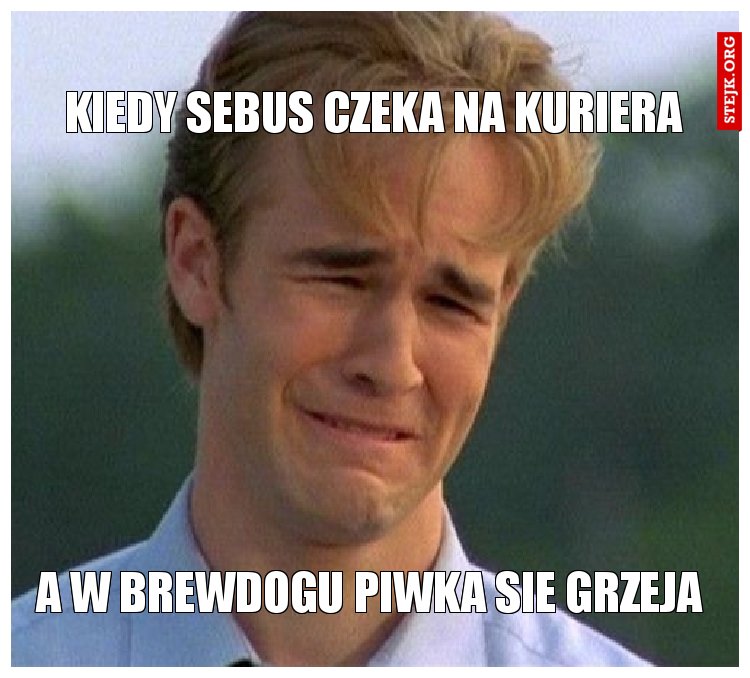 Kiedy sebus czeka na kuriera