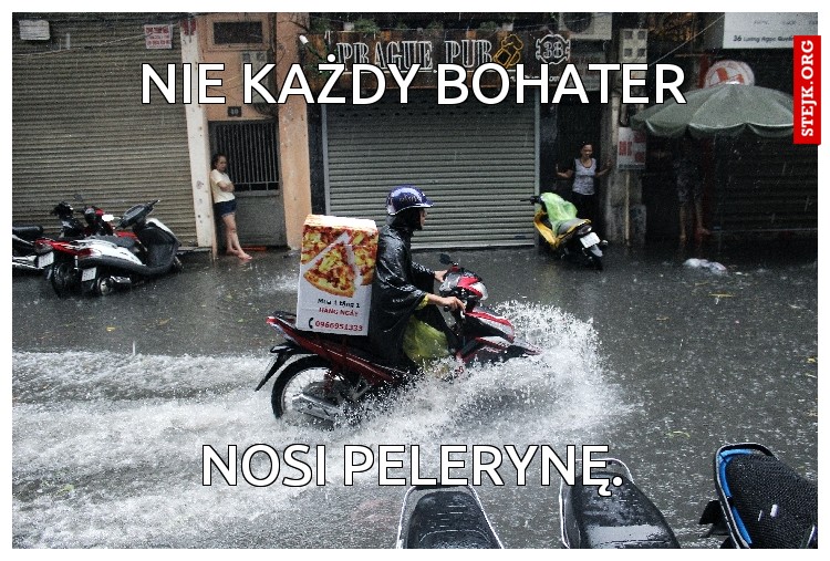 nie każdy bohater
