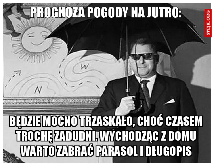 Prognoza pogody na jutro: