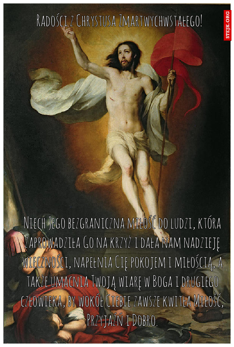 Radości z Chrystusa Zmartwychwstałego! 