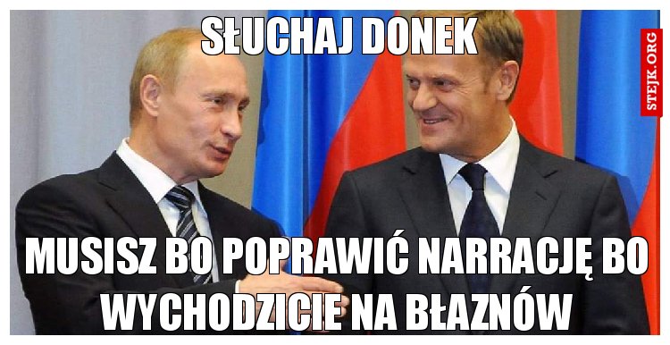 Wiesz czemu platforma ma duże poparcie? Nie.