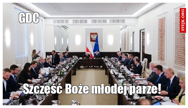 Szczęść Boże młodej parze! 