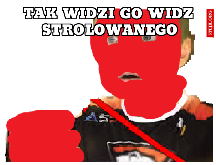 TAK WIDZI GO WIDZ STROLOWANEGO