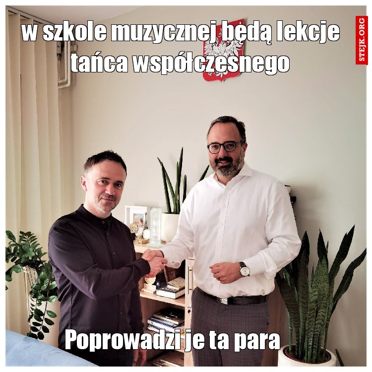 Poprowadzi je ta para 