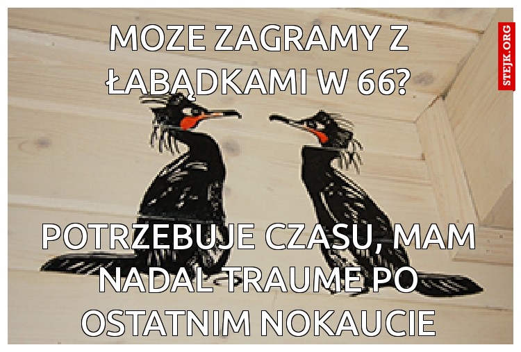 MOZE ZAGRAMY Z ŁABĄDKAMI W 66?