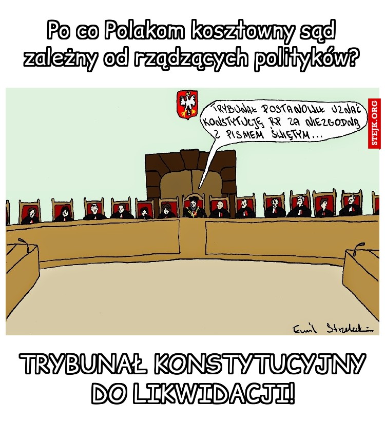 Po co Polakom kosztowny sąd zależny od rządzących polityków?