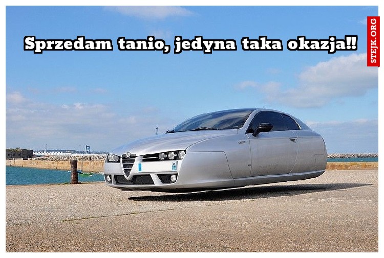 Sprzedam tanio, jedyna taka okazja!!