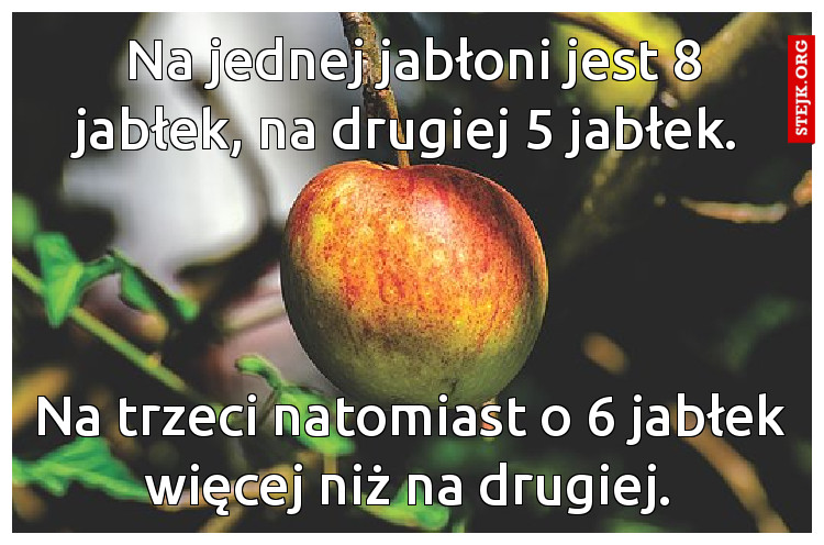 Jarek ma 7 lat. Jego kolega Mateusz jest od niego o 4 lata starszy. 
