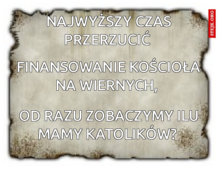 Najwyższy czas przerzucić 