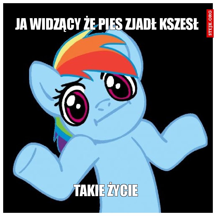 ja widzący że mama jest zła