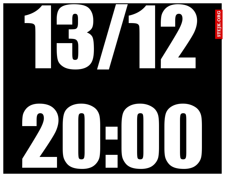 13/12 20:00