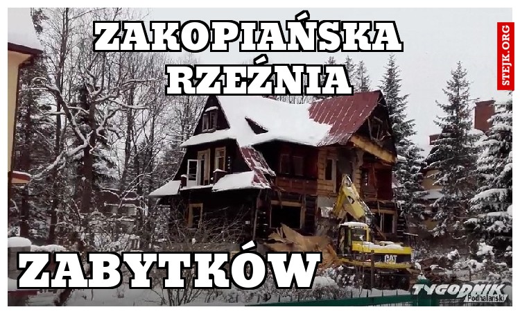 Zakopiańska  rzeźnia