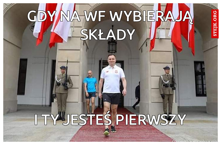 Gdy na wf wybierają składy 