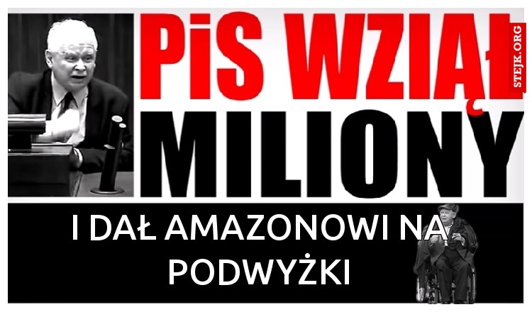i dał Amazonowi na podwyżki