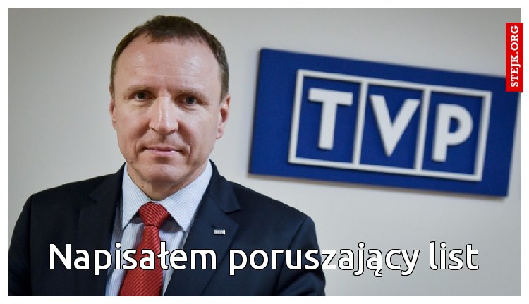 Napisałem poruszający list