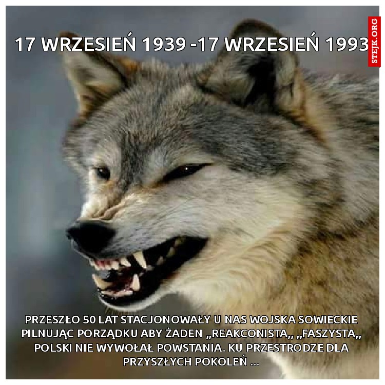 17 wrzesień 1939 -17 wrzesień 1993
