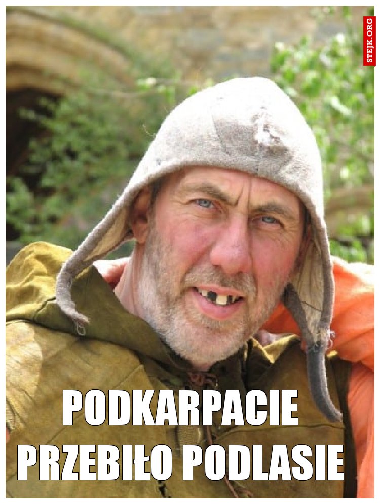 Podkarpacie przebiło podlasie