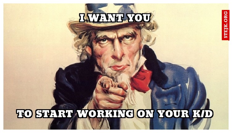 I want you