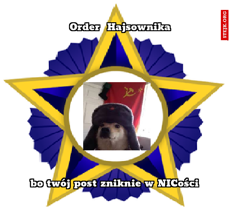 Order  Hajsownika