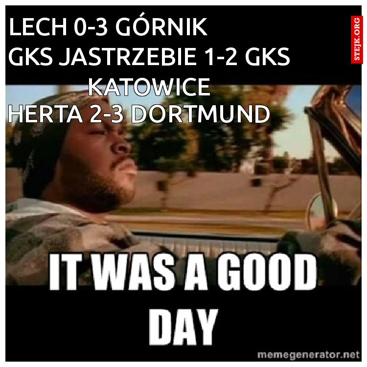 Lech 0-3 Górnik