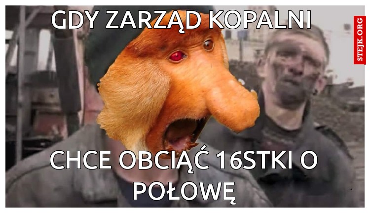 gdy zarząd kopalni